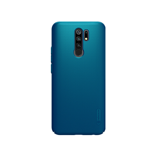 Pokrowiec Nillkin Super Frosted Shield niebieski Xiaomi Redmi 9