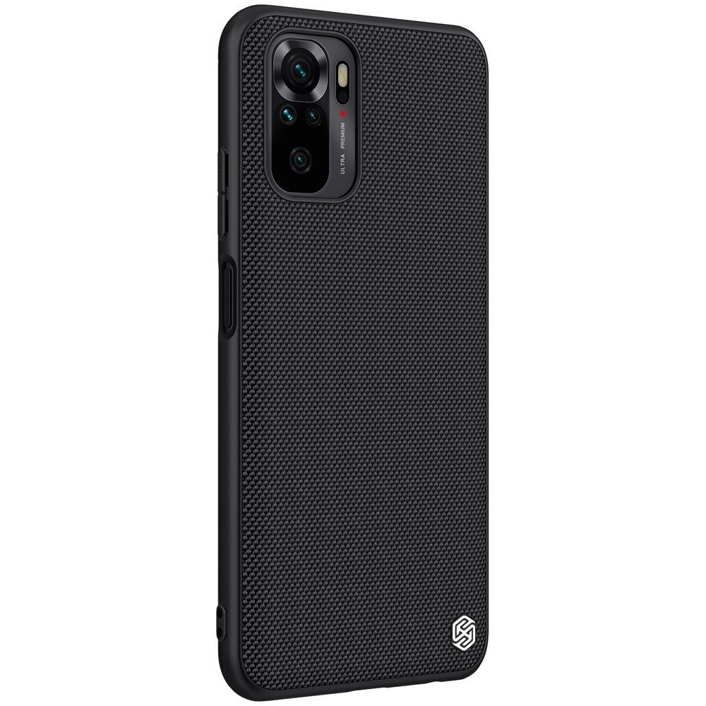 Pokrowiec Nillkin Textured Case czarny Xiaomi Redmi Note 10 / 6