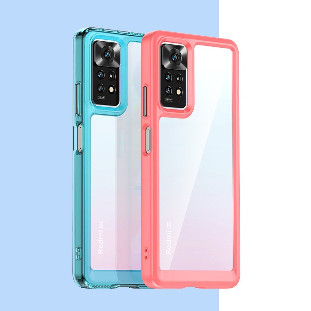 Pokrowiec Outer Space Case czerwony Xiaomi Redmi Note 11 Pro / 3