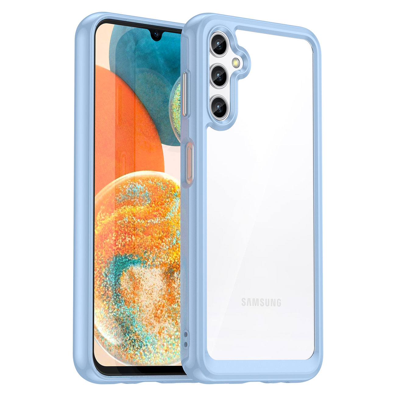 Pokrowiec Outer Space Case niebieski Samsung Galaxy A54 5G