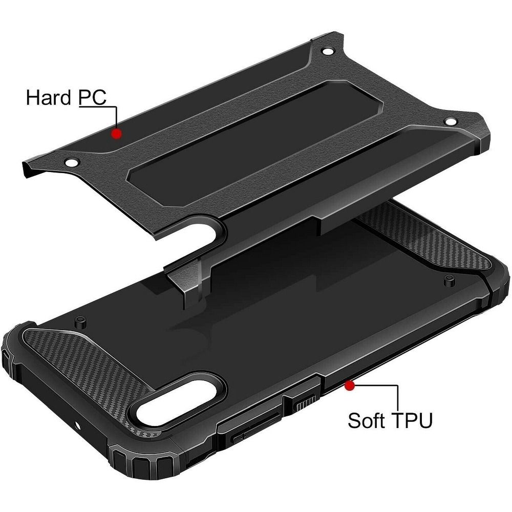 Pokrowiec pancerny Armor Case czarny Xiaomi Redmi 9AT / 3