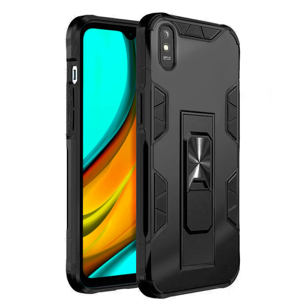 Pokrowiec pancerny Forcell Defender czarny Xiaomi Redmi 9AT