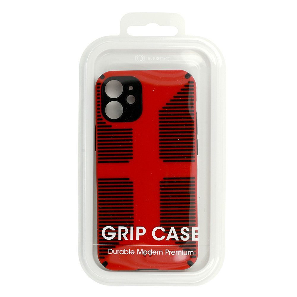 Pokrowiec pancerny Grip Case czerwony Apple iPhone 12 Pro Max / 6