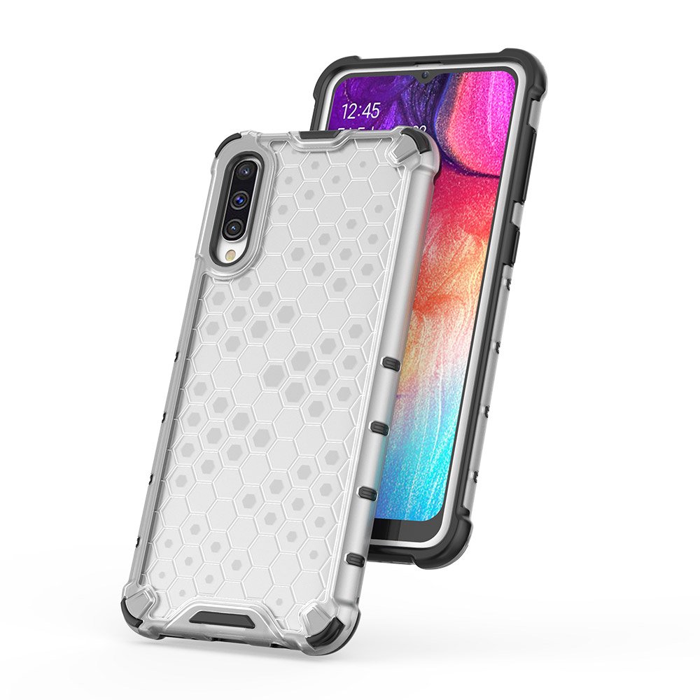 Pokrowiec pancerny Honeycomb czarny Samsung Galaxy A30s / 3