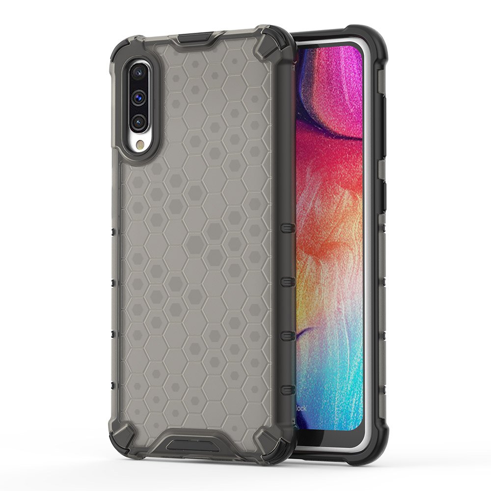 Pokrowiec pancerny Honeycomb czarny Samsung Galaxy A50s