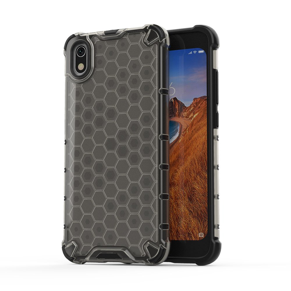 Pokrowiec pancerny Honeycomb czarny Xiaomi Redmi 7A