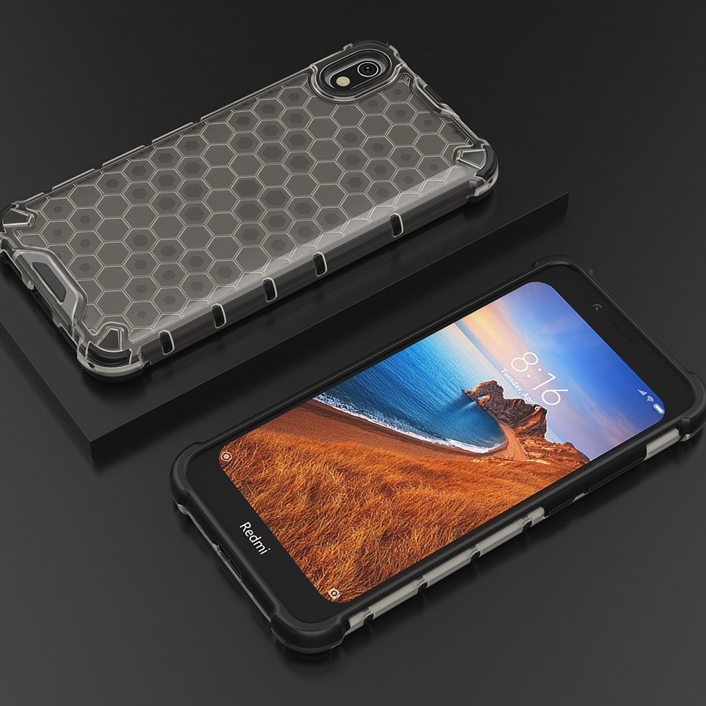 Pokrowiec pancerny Honeycomb czarny Xiaomi Redmi 7A / 11