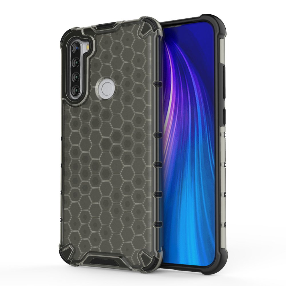 Pokrowiec pancerny Honeycomb czarny Xiaomi Redmi Note 8T