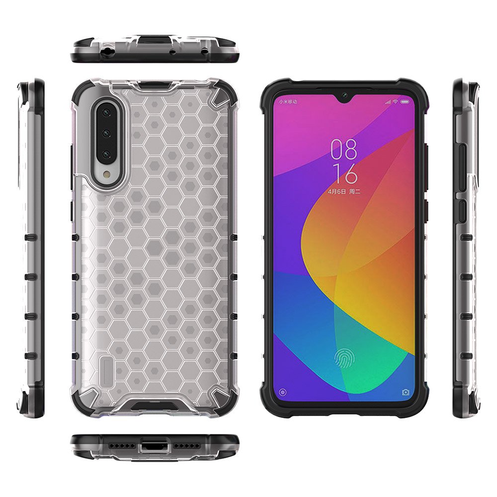 Pokrowiec pancerny Honeycomb czerwony Xiaomi Mi A3 / 9