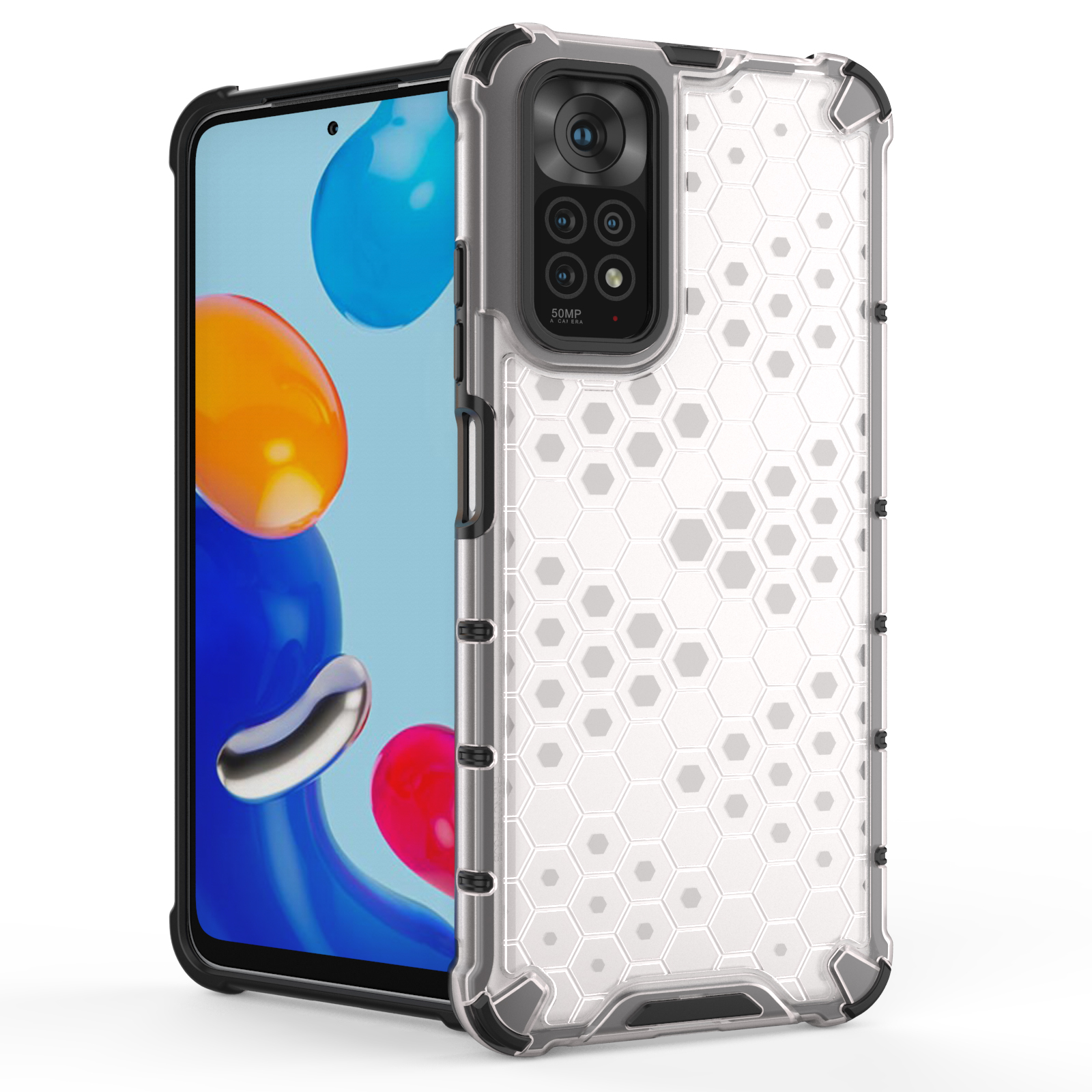 Pokrowiec pancerny Honeycomb niebieski Xiaomi Redmi Note 11 / 2