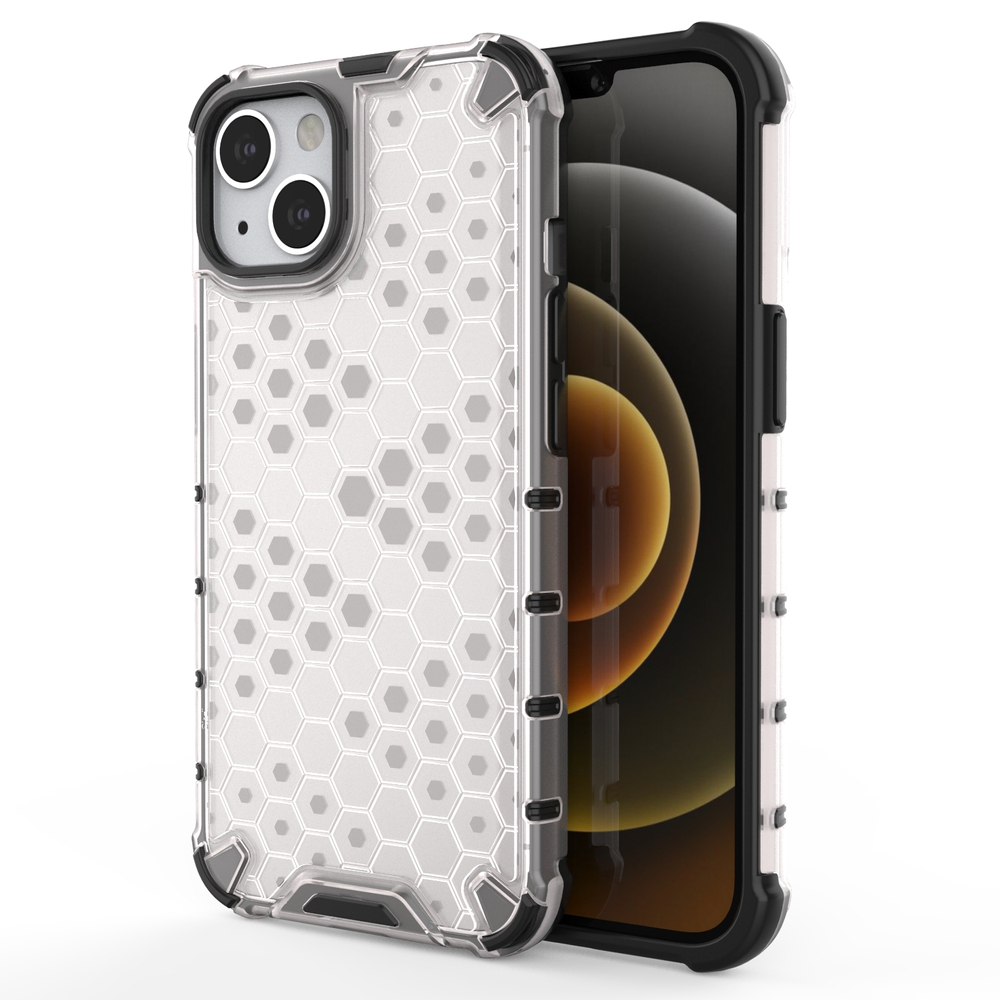 Pokrowiec pancerny Honeycomb przeroczysty Apple iPhone 13