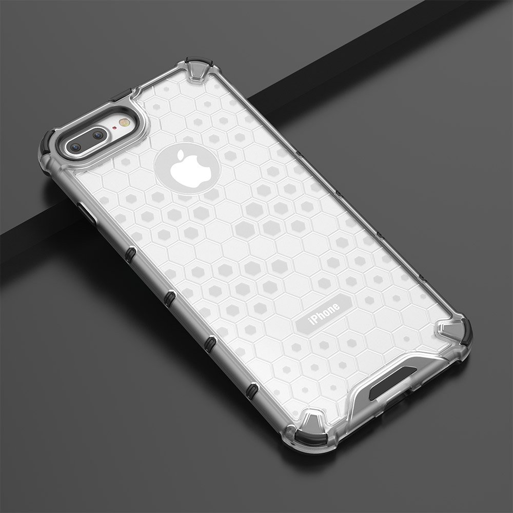 Pokrowiec pancerny Honeycomb przeroczysty Apple iPhone 7 Plus / 10
