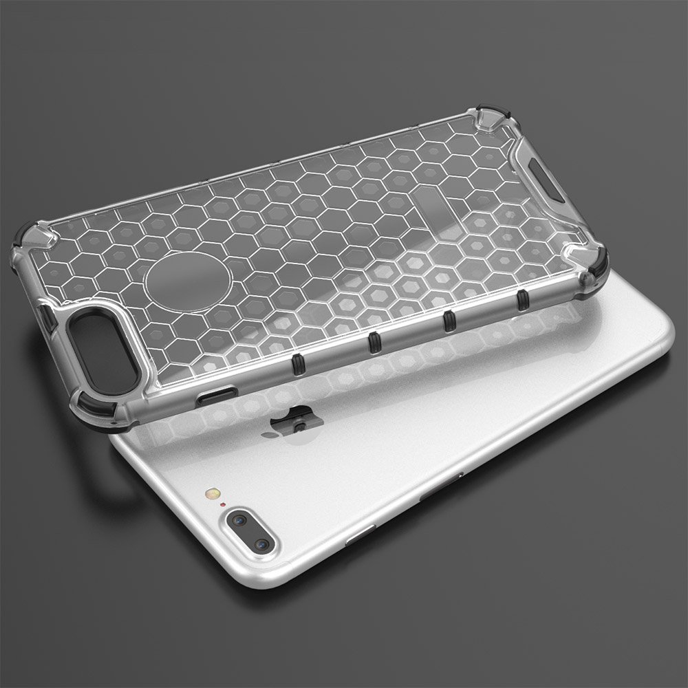 Pokrowiec pancerny Honeycomb przeroczysty Apple iPhone 7 Plus / 8