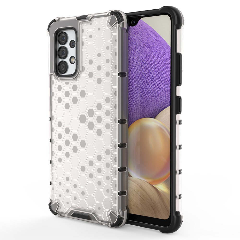 Pokrowiec pancerny Honeycomb przeroczysty Samsung Galaxy A03s