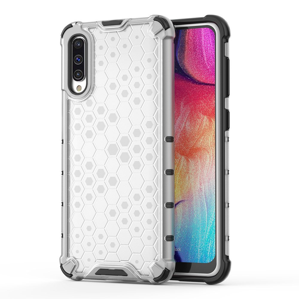 Pokrowiec pancerny Honeycomb przeroczysty Samsung Galaxy A50s