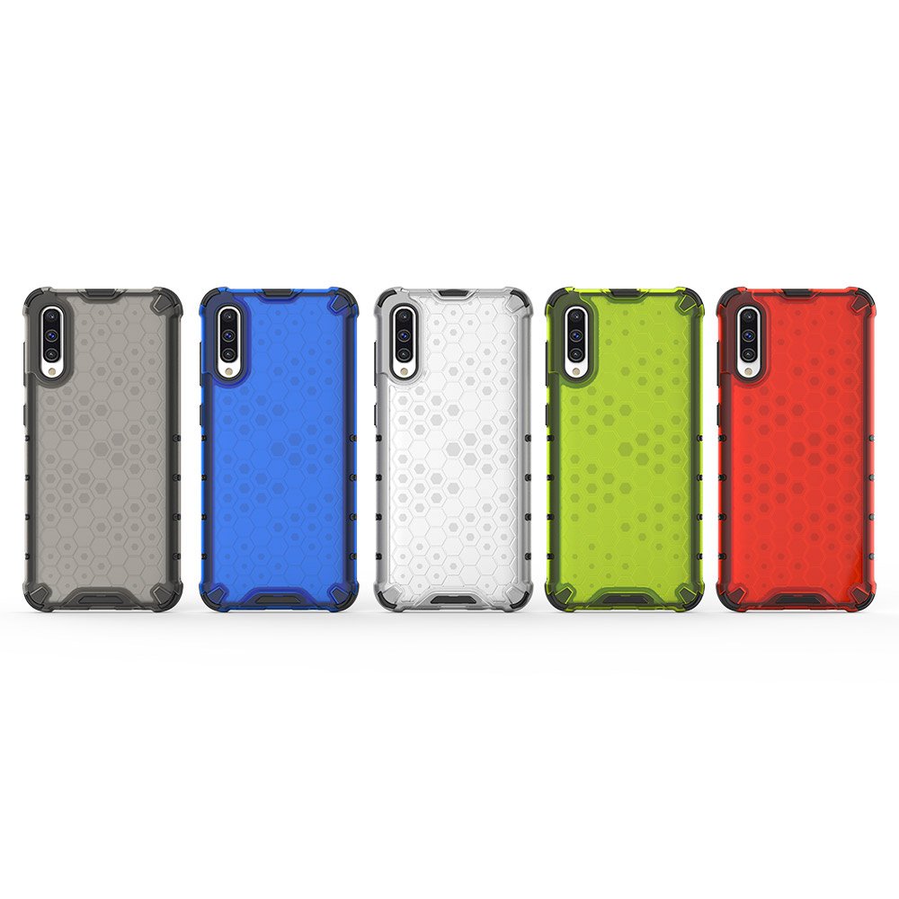 Pokrowiec pancerny Honeycomb przeroczysty Samsung Galaxy A50s / 12