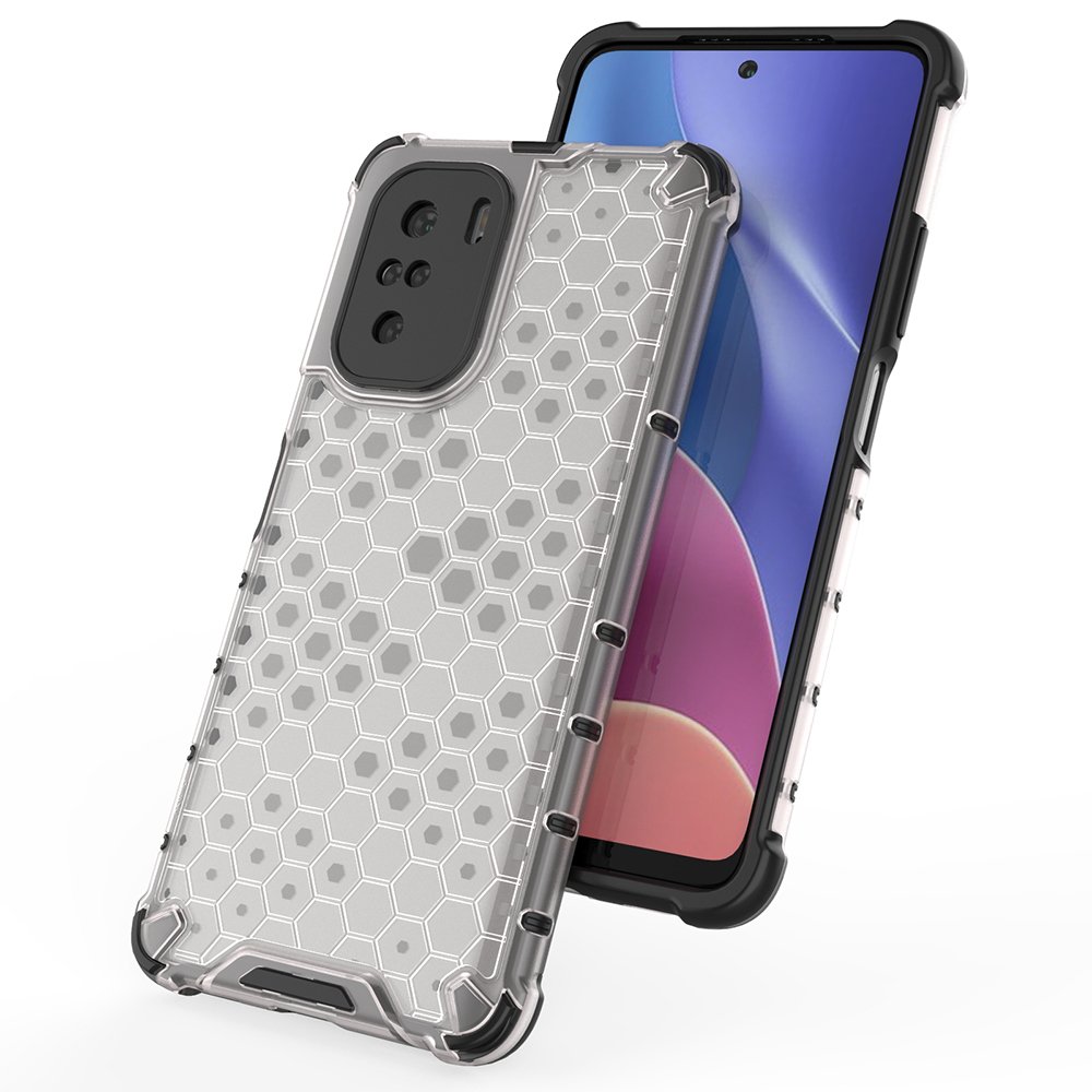 Pokrowiec pancerny Honeycomb przeroczysty Xiaomi Redmi K40 Pro / 6