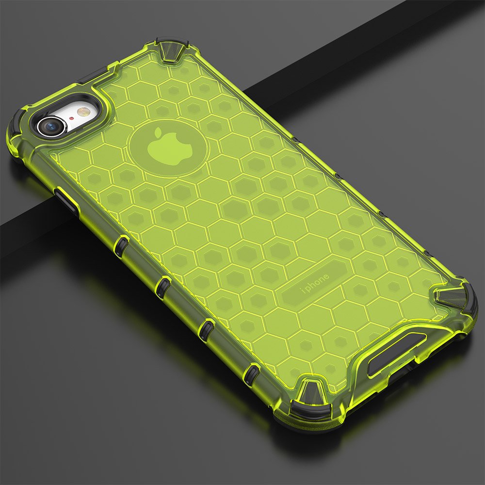 Pokrowiec pancerny Honeycomb zielony Apple iPhone 7 / 11