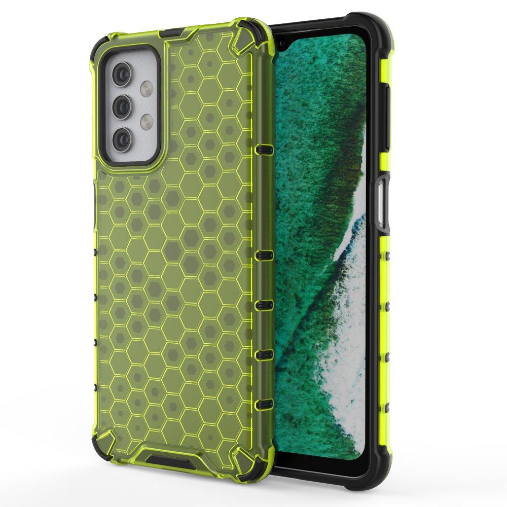 Pokrowiec pancerny Honeycomb zielony Samsung A32 5G