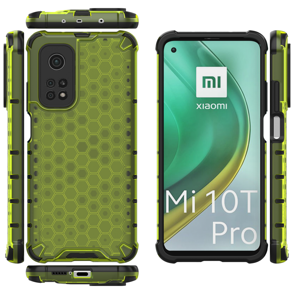 Pokrowiec pancerny Honeycomb zielony Xiaomi Mi 10T / 12