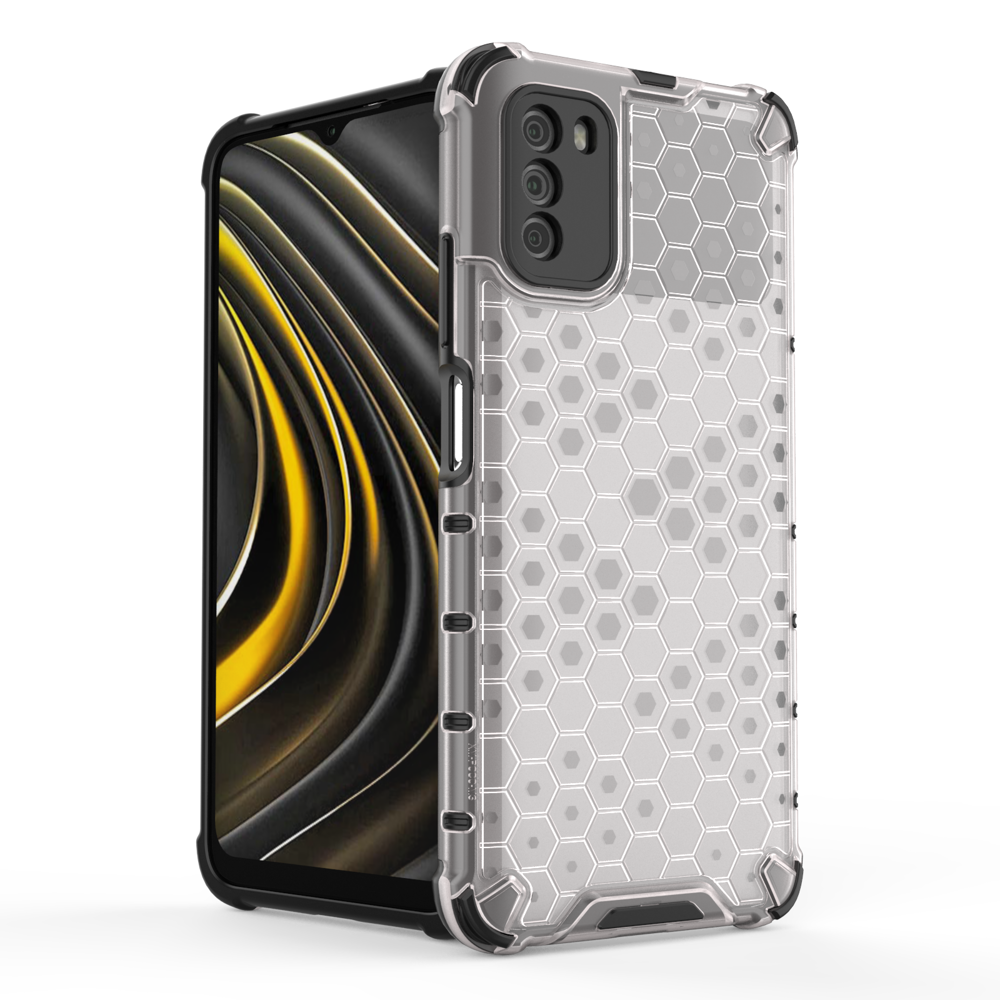 Pokrowiec pancerny Honeycomb zielony Xiaomi POCO M3 / 2