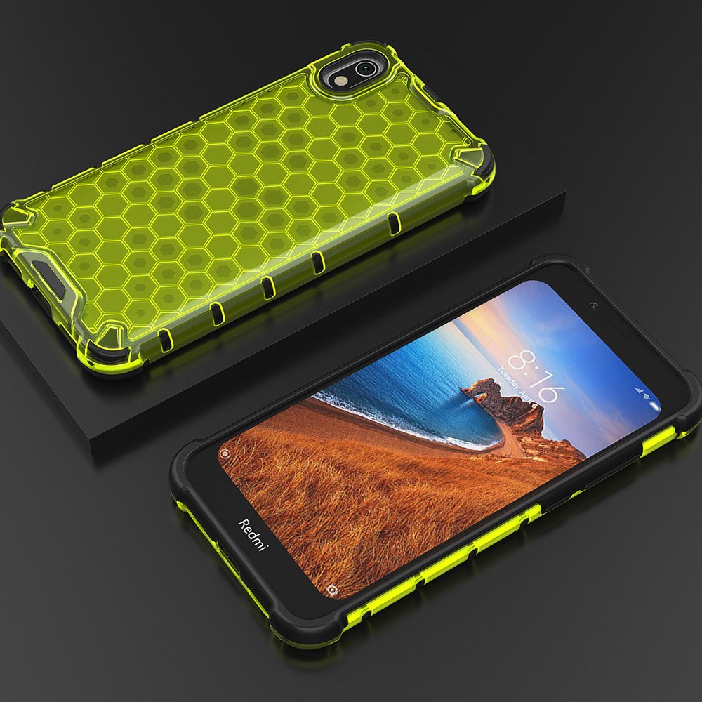 Pokrowiec pancerny Honeycomb zielony Xiaomi Redmi 7A / 11