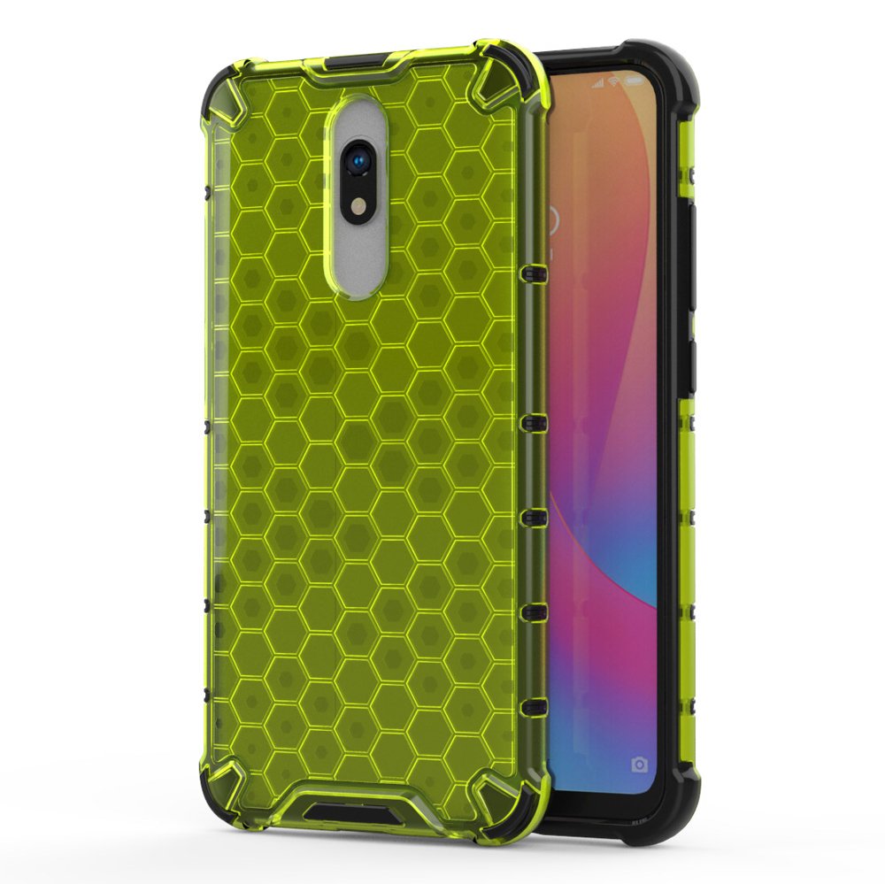 Pokrowiec pancerny Honeycomb zielony Xiaomi Redmi 8