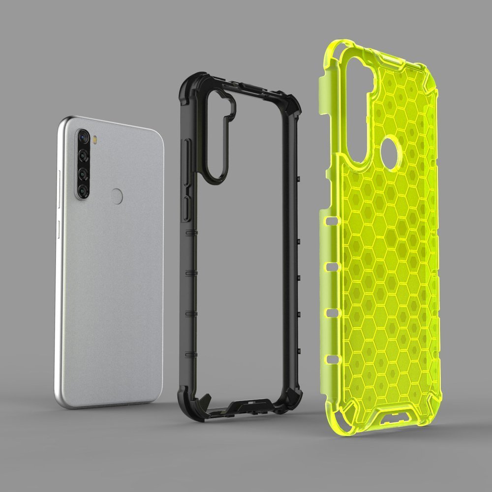 Pokrowiec pancerny Honeycomb zielony Xiaomi Redmi Note 8T / 4