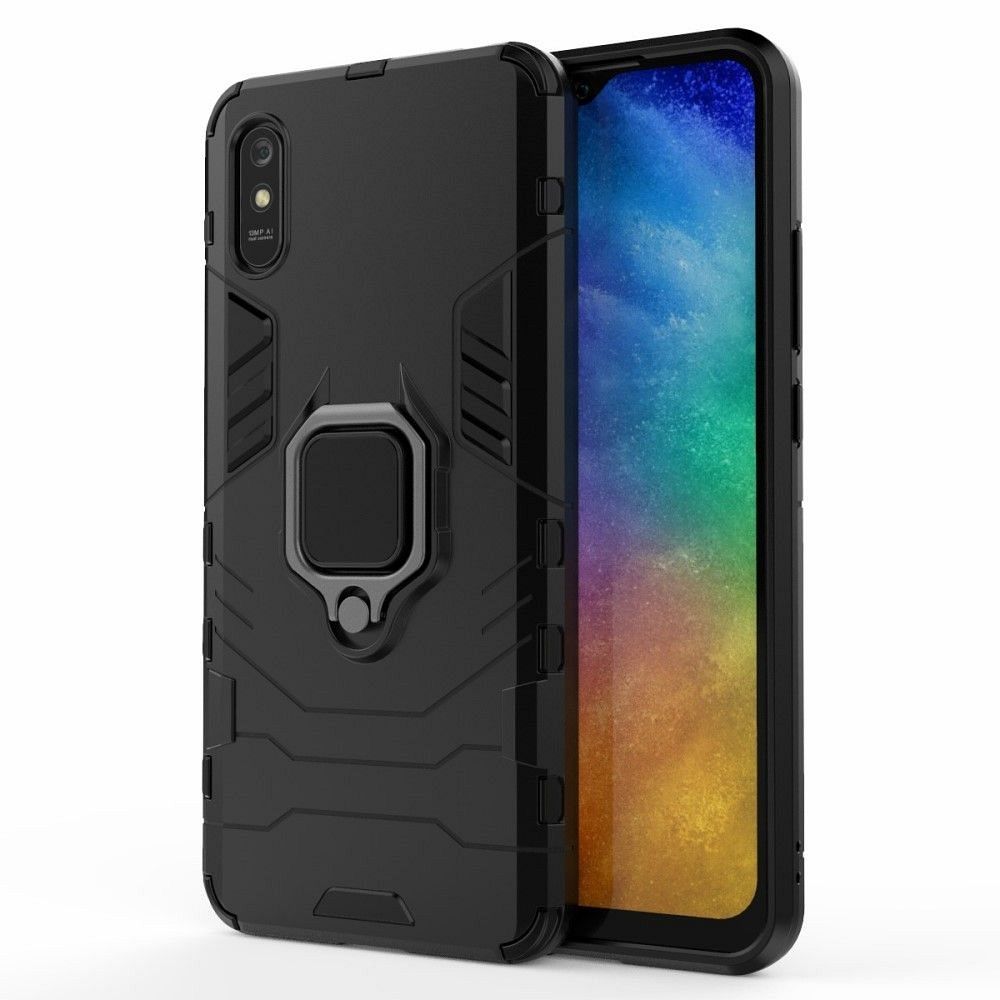 Pokrowiec pancerny Nitro czarny Xiaomi Redmi 9AT / 3