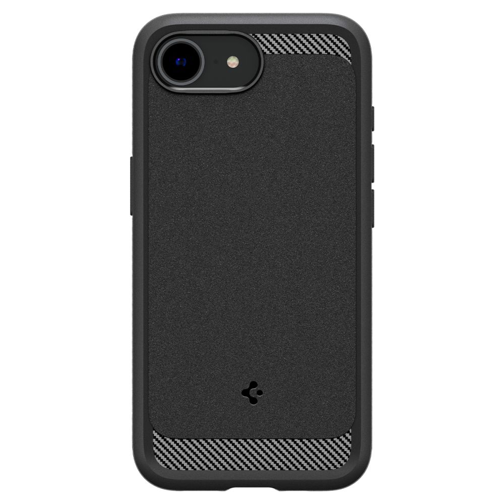 Pokrowiec pancerny Spigen Rugged Armor czarny Apple iPhone 16e / 2