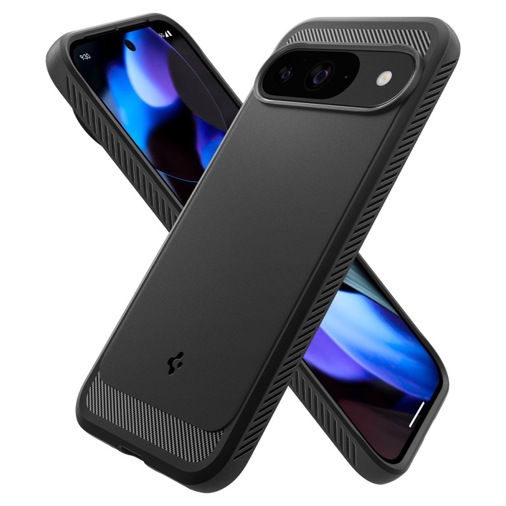 Pokrowiec pancerny Spigen Rugged Armor czarny Google Pixel 9 / 6