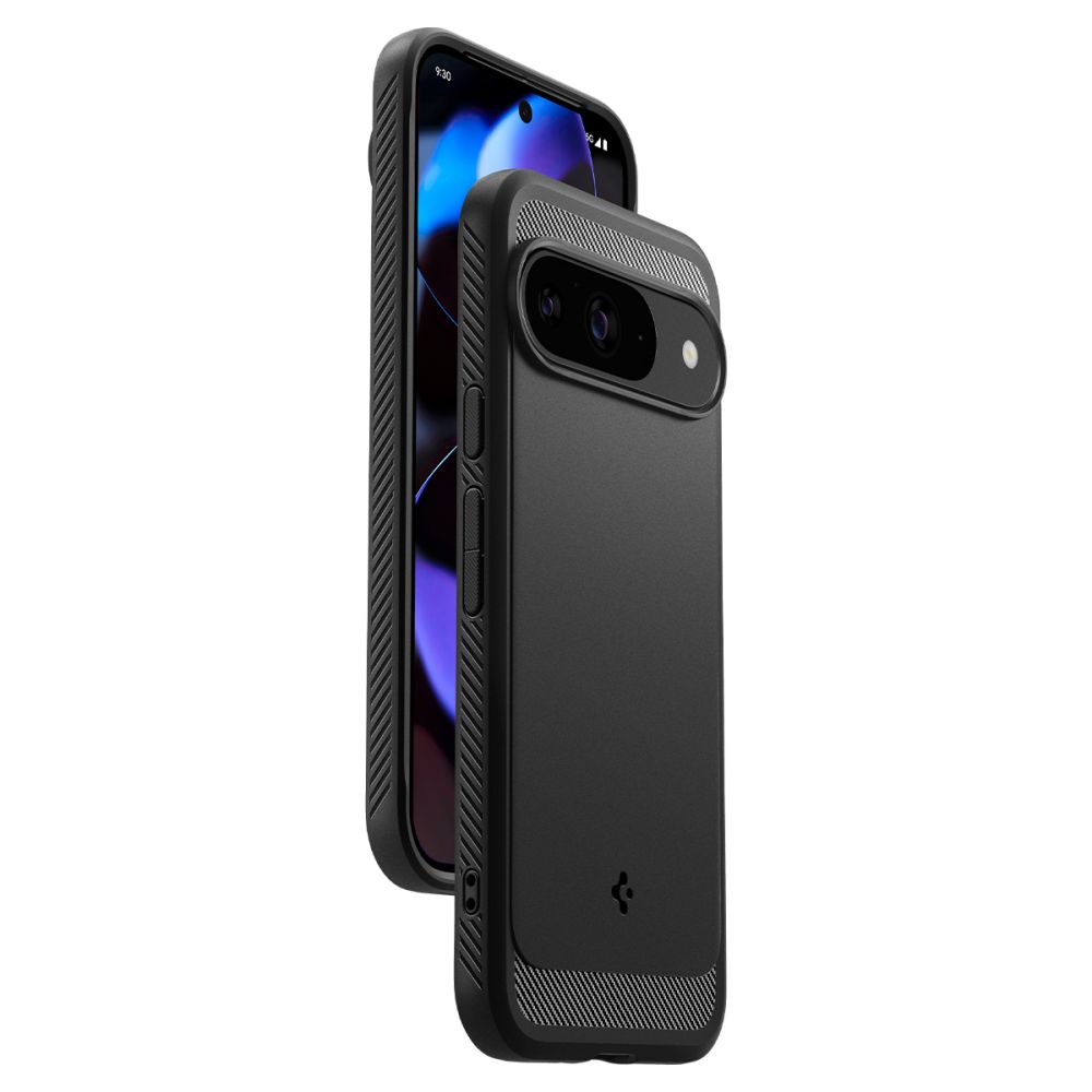 Pokrowiec pancerny Spigen Rugged Armor czarny Google Pixel 9 / 7