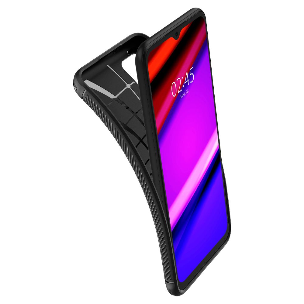 Pokrowiec pancerny Spigen Rugged Armor czarny Samsung Galaxy A13 / 7