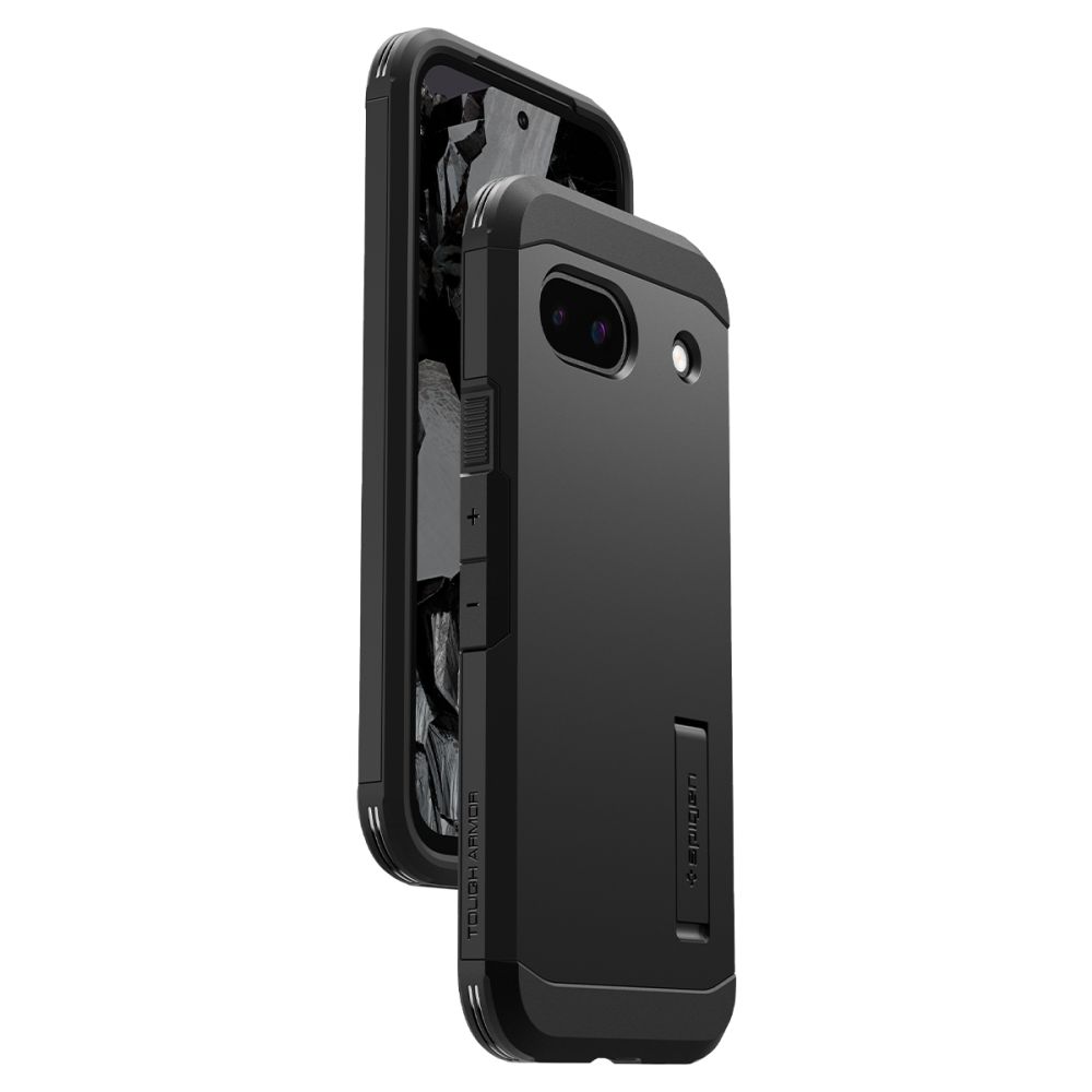 Pokrowiec pancerny Spigen Tough Armor czarny Google Pixel 8a / 12