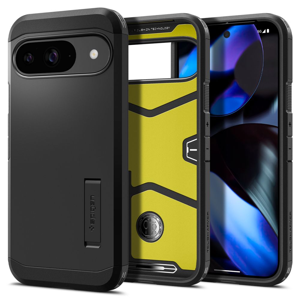 Pokrowiec pancerny Spigen Tough Armor czarny Google Pixel 9