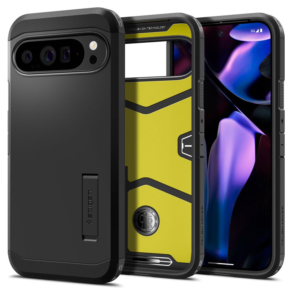 Pokrowiec pancerny Spigen Tough Armor czarny Google Pixel 9 Pro XL