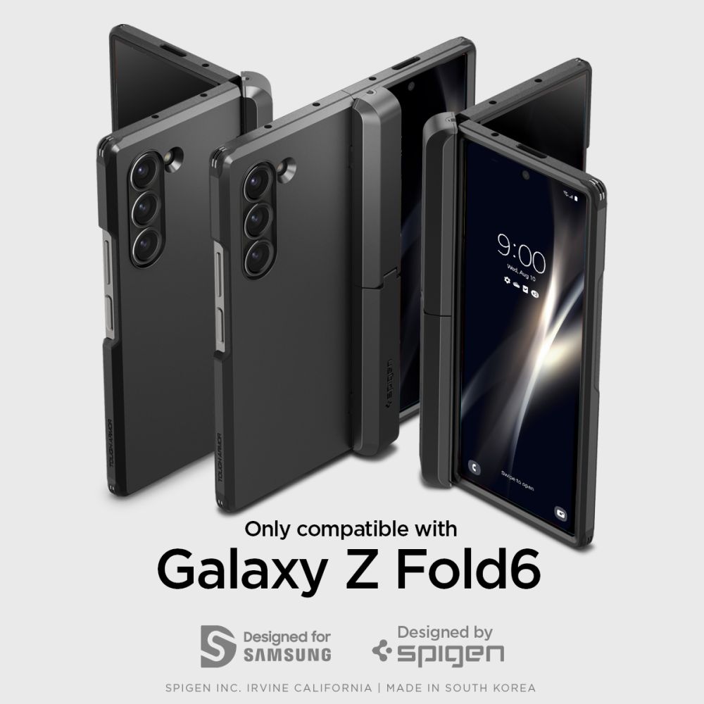 Pokrowiec pancerny Spigen Tough Armor czarny Samsung Galaxy Z Fold 6 / 8