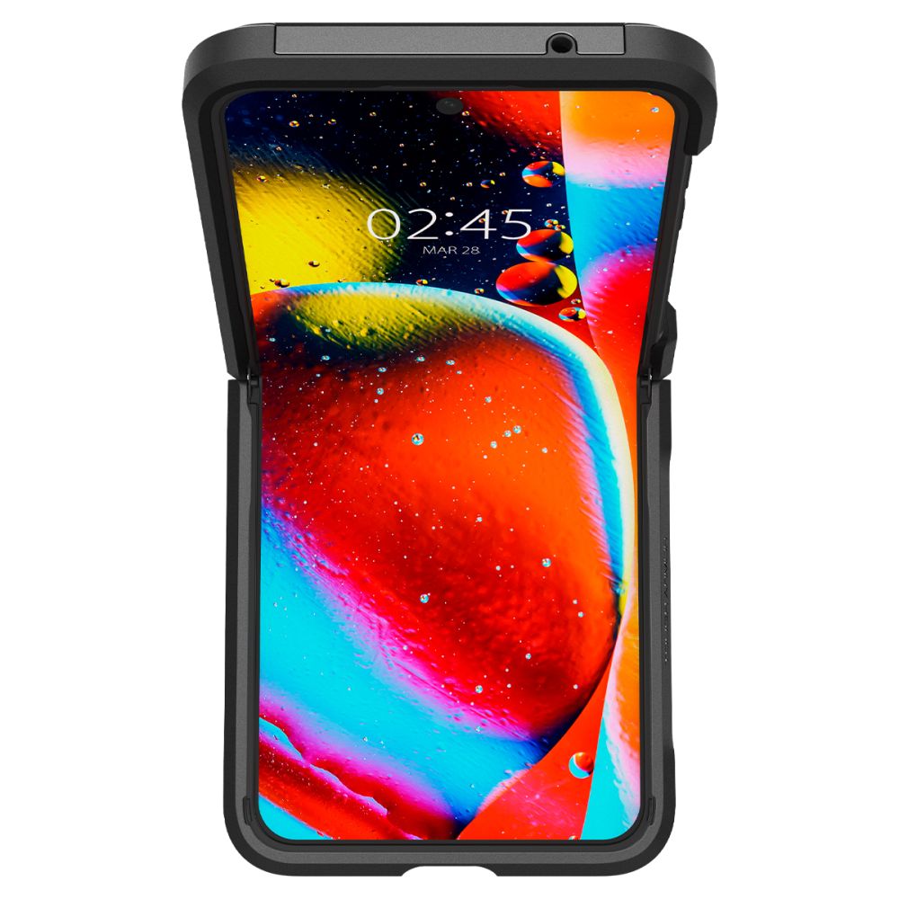 Pokrowiec pancerny Spigen Tough Armor czarny Samsung Z Flip 4 / 12