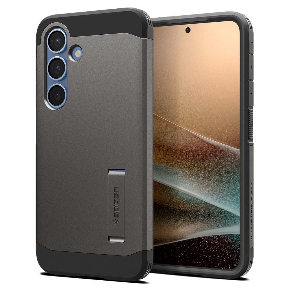 Pokrowiec pancerny Spigen Tough Armor gunmetal Samsung Galaxy S25