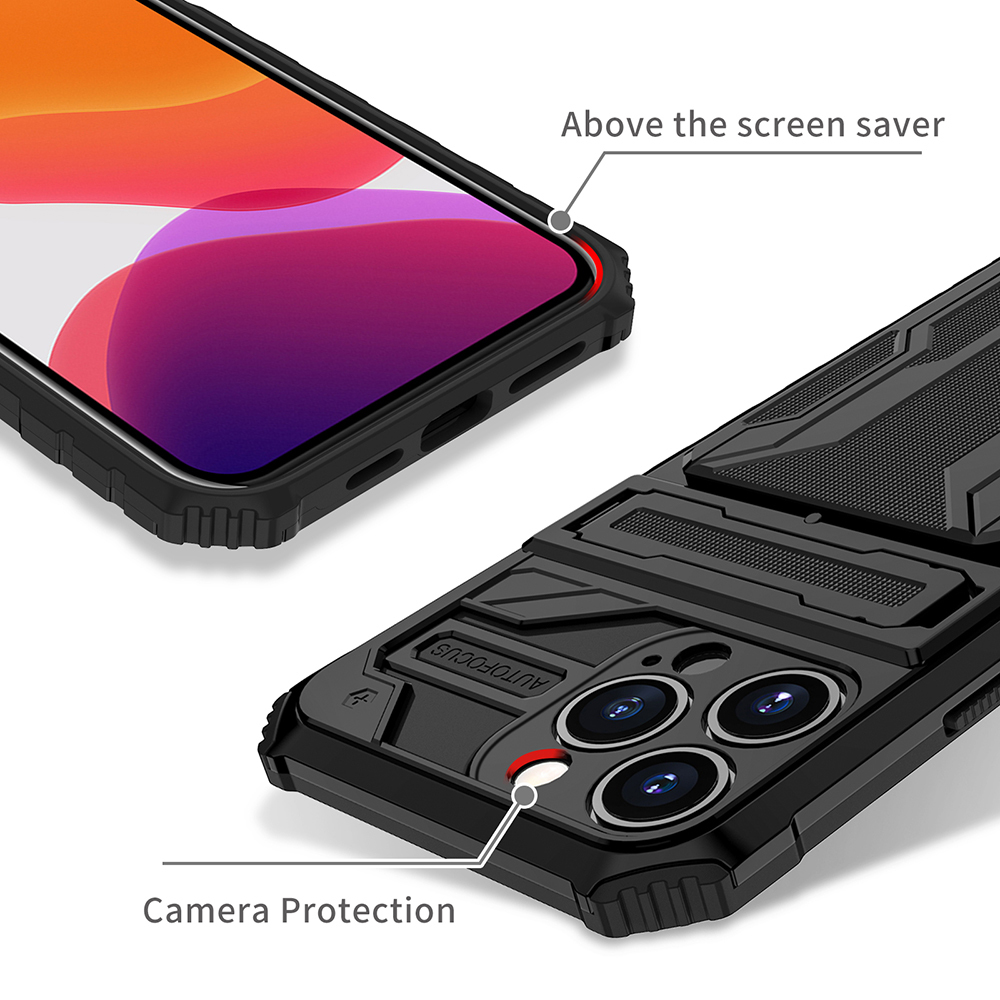 Pokrowiec pancerny Tel Protect Combo Case czarny Xiaomi Redmi 5G / 6