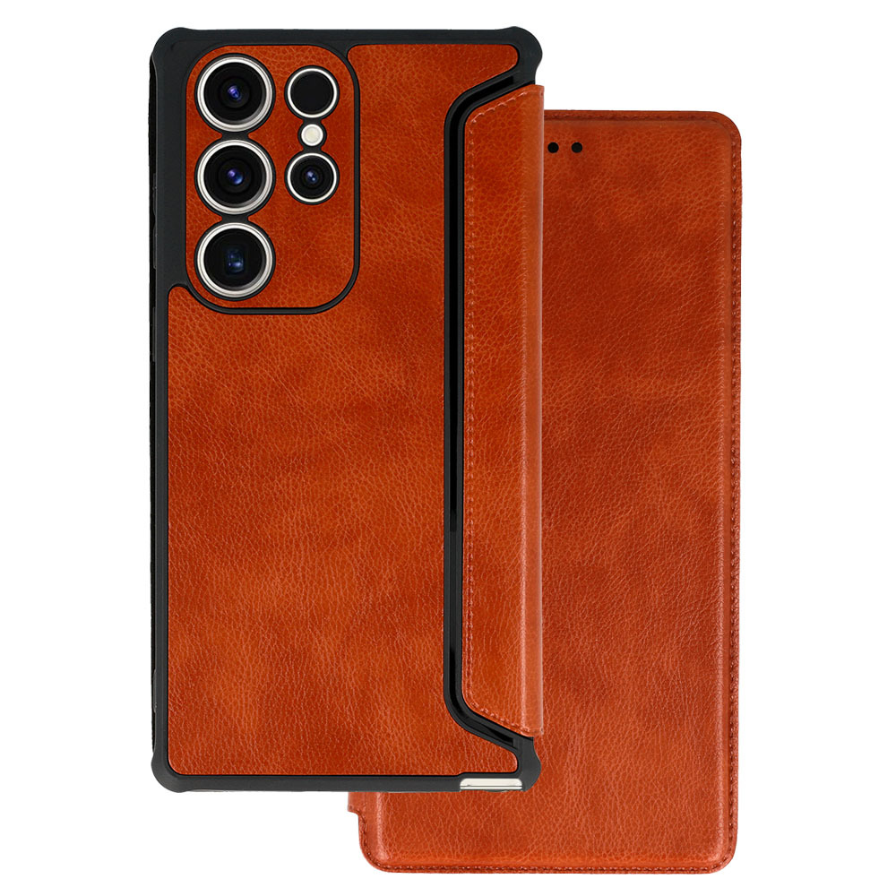 Pokrowiec Razor Leather Book brzowy Samsung Galaxy A13