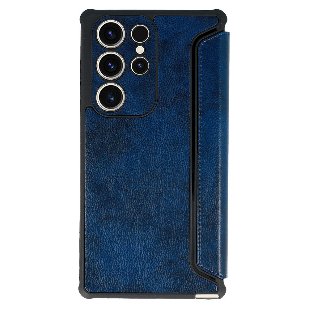 Pokrowiec Razor Leather Book granatowy Samsung Galaxy A13 / 2