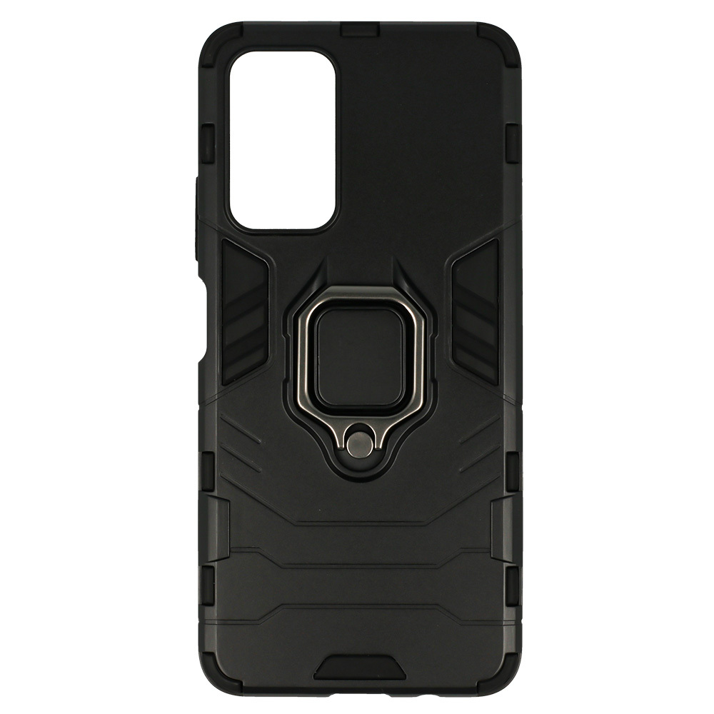 Pokrowiec Ring Armor Case czarny Xiaomi POCO M4 Pro 5G / 2