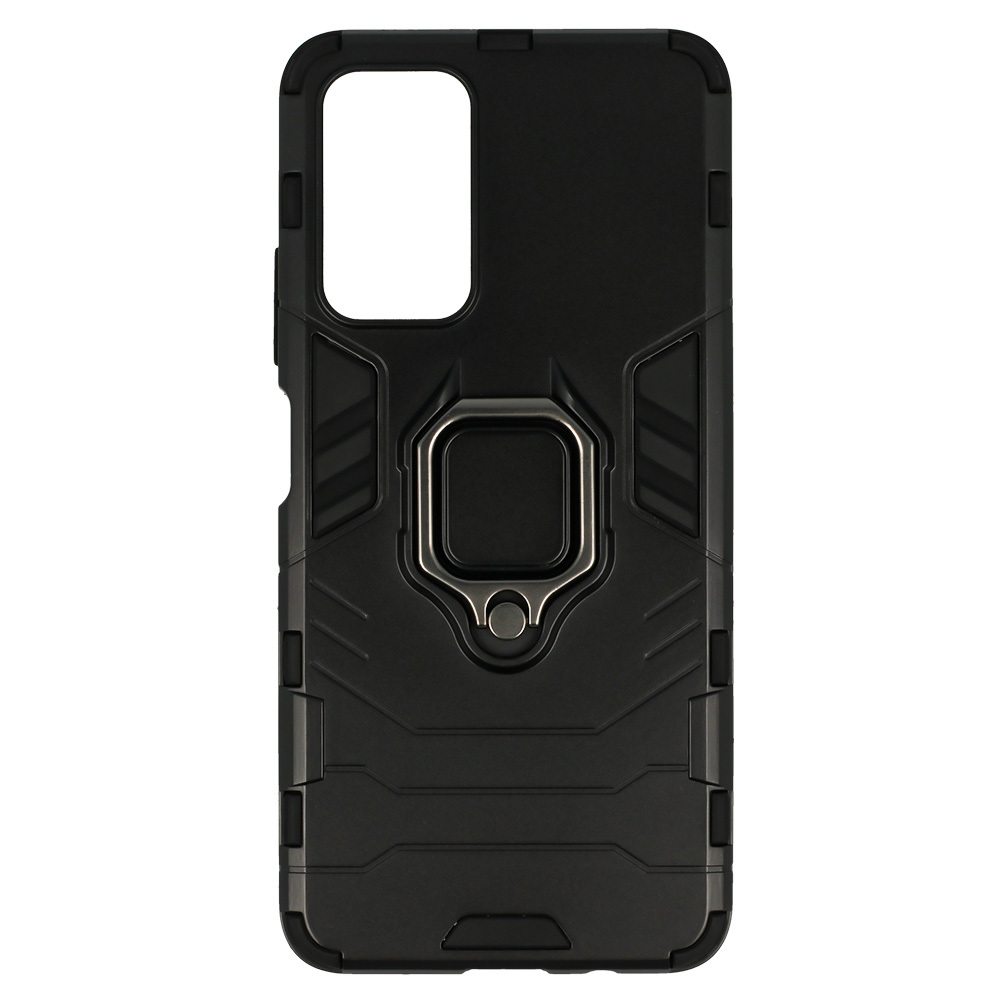 Pokrowiec Ring Armor Case czarny Xiaomi POCO M4 Pro 5G / 2