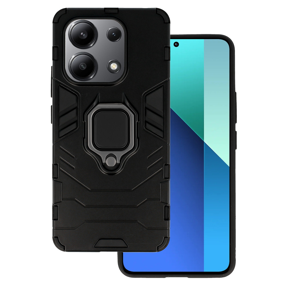 Pokrowiec Ring Armor Case czarny Xiaomi Redmi Note 13