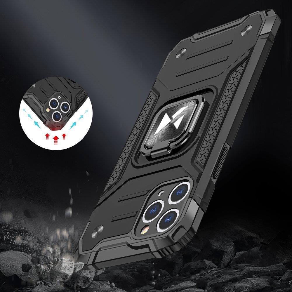 Pokrowiec Wozinsky Ring Armor pancerny czerwony Xiaomi Redmi 9 / 7