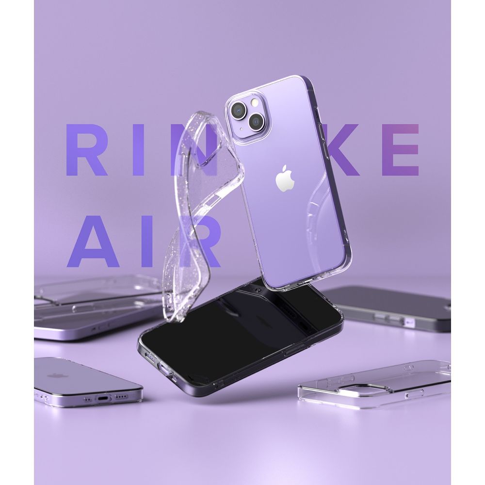 Pokrowiec Ringke Air czarny Apple iPhone 13 Mini / 8