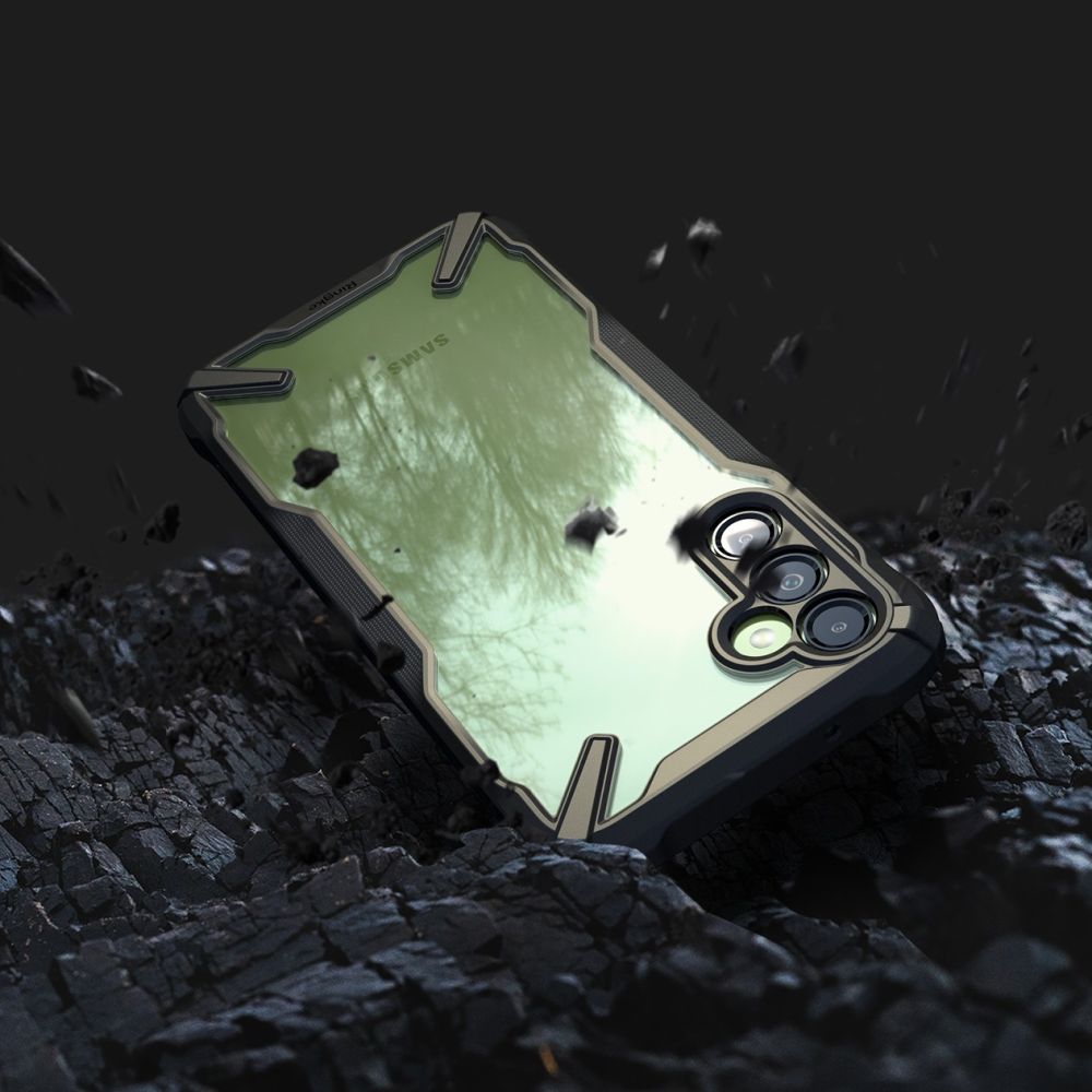 Pokrowiec Ringke Fusion X czarny Samsung Galaxy A14 5G / 6