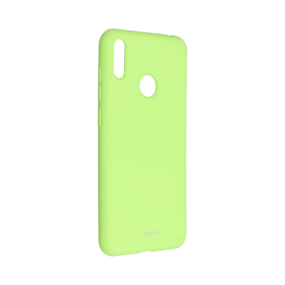 Pokrowiec Roar Colorful Jelly Case limonkowy Huawei Y7 (2019)