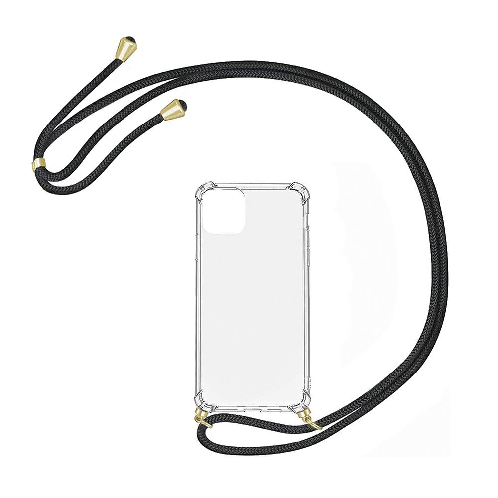 Pokrowiec Rope Case ze sznurkiem czarny Samsung Galaxy A41 / 3